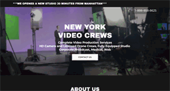 Desktop Screenshot of newyorkvideocrews.com