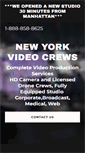 Mobile Screenshot of newyorkvideocrews.com